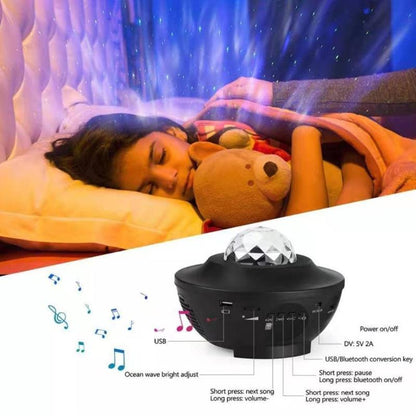 Starry USB Music Night Light – Light Up Nighttimes!