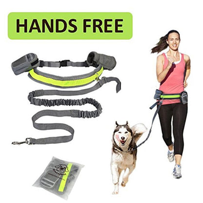 Hands Free Dog Leash Adjustable Retractable