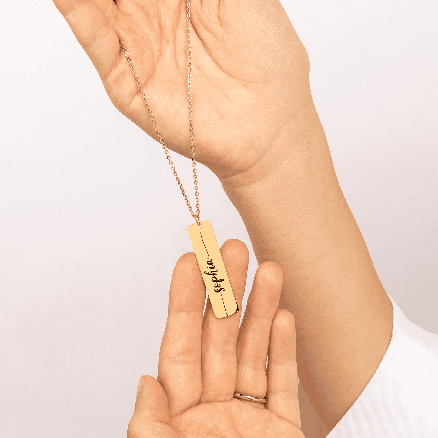 Necklace with Personalised Name - Unique Eternal Value!