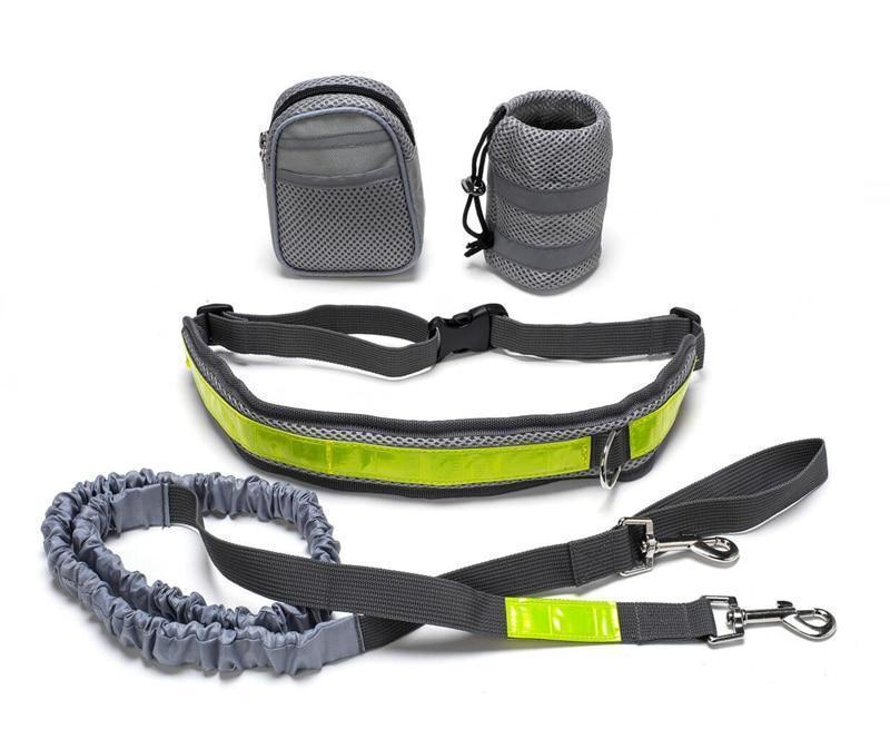 Hands Free Dog Leash Adjustable Retractable