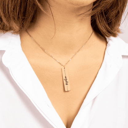 Necklace with Personalised Name - Unique Eternal Value!