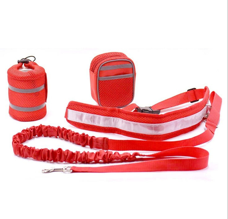 Hands Free Dog Leash Adjustable Retractable