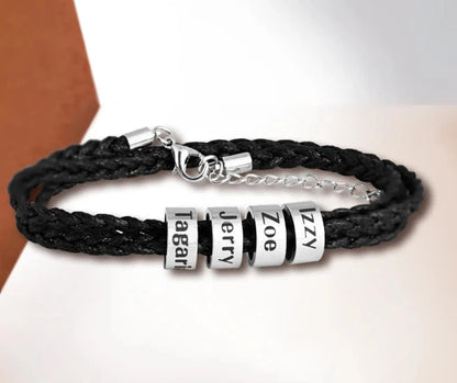 Personalised Braided Name Bracelets - up to 5 names!