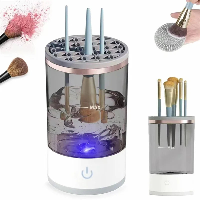 Portable USB Makeup Brush Cleaner Machine