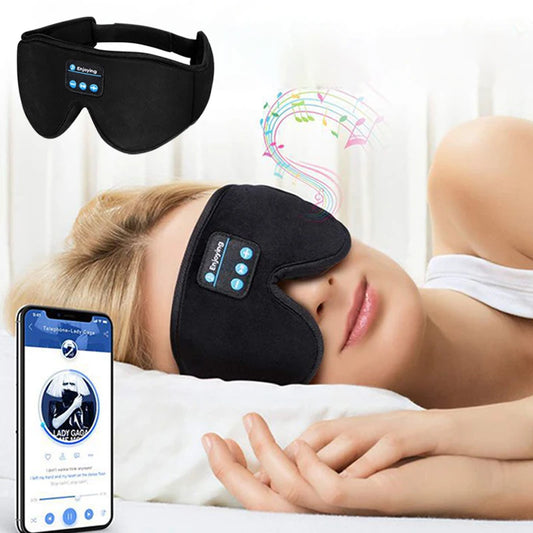 Sleeping Headphones Eye Mask Bluetooth – Tune In, Drift Off!