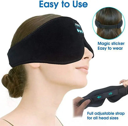 Sleeping Headphones Eye Mask Bluetooth – Tune In, Drift Off!