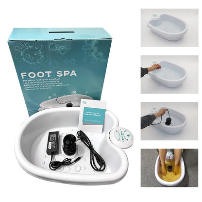 Pure Ionic Foot Detox Spa – Soak, Relax, Rejuvenate!