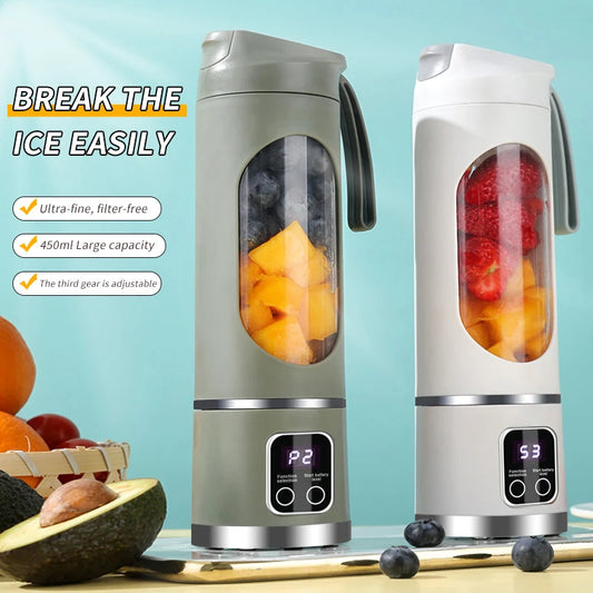 Portable USB Juicer, Blender & Ice Crusher – Crush It Anywhere!