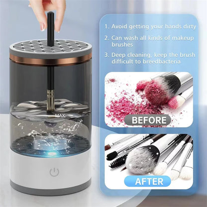 Portable USB Makeup Brush Cleaner Machine