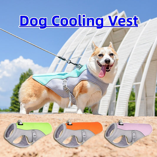 Summer Pet Cooling Vest - Breathable and Sun-Proof!