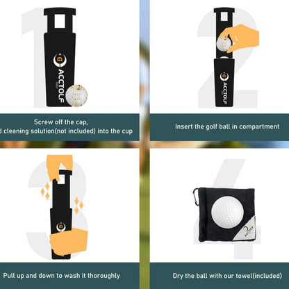 Golf Ball Washer Portable – Keep It Clean, Play Like a Pro!