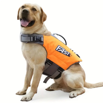 Reflective Dog Safety Vest with Harness for Water-Loving Pets!